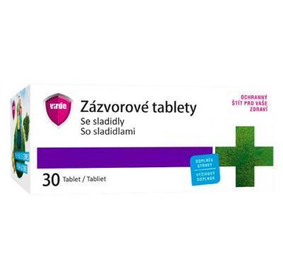 Virde Zázvorové tablety 30 tablet