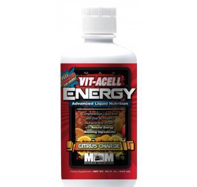 Vit-Acell Energy, tekutý vitaminový komplex, 960 ml, Max Muscle, Vit-Acell, Energy, tekutý, vitaminový, komplex, 960, ml, Max, Muscle