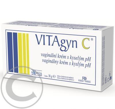 VITAGYN C - vaginální krém s kyselým pH 30g, VITAGYN, C, vaginální, krém, kyselým, pH, 30g
