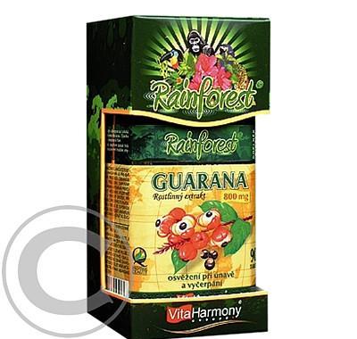 VitaHarmony Guarana 800mg tbl.90, VitaHarmony, Guarana, 800mg, tbl.90