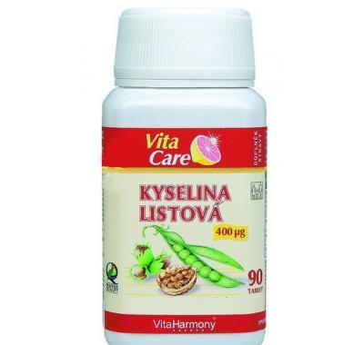 VitaHarmony Kyselina listová 90 tbl. x 400 mcg