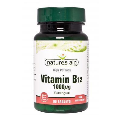 Vitamín B12 - 1000 mcg 90 tablet, Vitamín, B12, 1000, mcg, 90, tablet