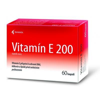 Vitamín E 200 cps.60, Vitamín, E, 200, cps.60