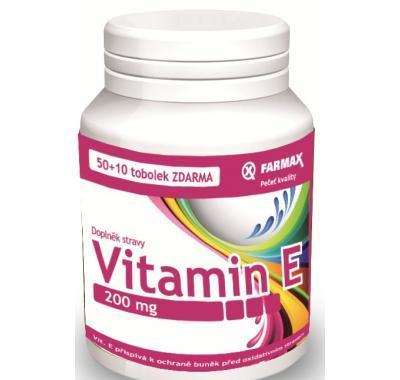 Vitamin E 200 mg - doza tob.50 10 zdarma, Vitamin, E, 200, mg, doza, tob.50, 10, zdarma