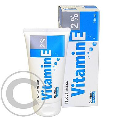 Vitamin E tělové mléko 2% 150ml Dr.Müller