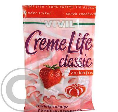 Vivil Creme life jahoda bez cukru 140 g