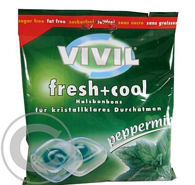 Vivil Fresh   cool Peprmint   máta 75 g bonbony cucací, Vivil, Fresh, , cool, Peprmint, , máta, 75, g, bonbony, cucací