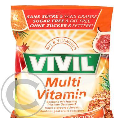 Vivil Multivitamín tropic bez cukru 75g 134, Vivil, Multivitamín, tropic, bez, cukru, 75g, 134