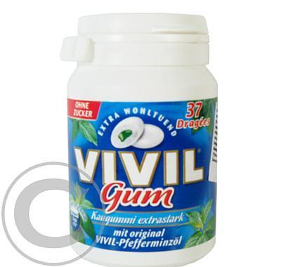 VIVIL žvýkačky ex.mentol bez cukru dóza 70g 1270, VIVIL, žvýkačky, ex.mentol, bez, cukru, dóza, 70g, 1270
