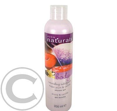 Vyživující sprchový gel se švestkou a vanilkou Naturals (Sugar Plum & Vanilla Shower Gel) 200 ml