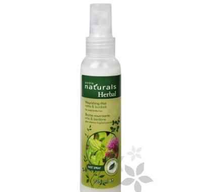 Vyživující sprej s kopřivou a lopuchem pro oslabené a lámavé vlasy Naturals (Nourishing Mist Nettle & Burdock) 125 ml