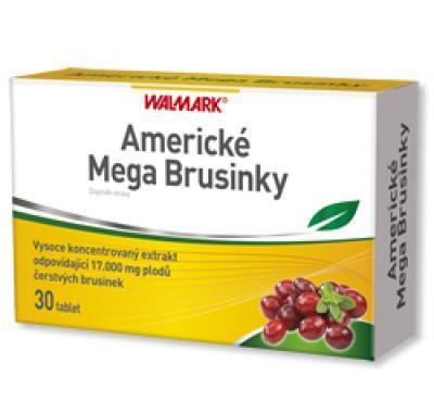 Walmark Americké Mega brusinky 30 tbl., Walmark, Americké, Mega, brusinky, 30, tbl.
