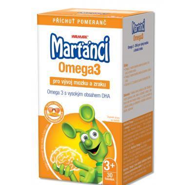 Walmark Marťánci Omega 3 30 tobolek, Walmark, Marťánci, Omega, 3, 30, tobolek