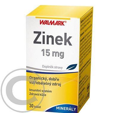 Walmark Zinek 15mg 30 tbl., Walmark, Zinek, 15mg, 30, tbl.