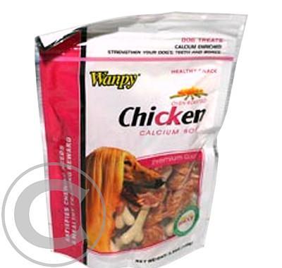 Wanpy Dog pochoutka Bone Chicken   Calcium 100g, Wanpy, Dog, pochoutka, Bone, Chicken, , Calcium, 100g