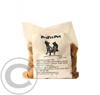 Wanpy Dog pochoutka Jerky Beef Sausage 100ks, Wanpy, Dog, pochoutka, Jerky, Beef, Sausage, 100ks