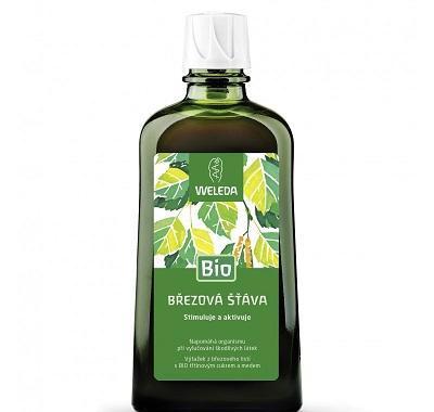 WELEDA BIO Březová šťáva (bez cukru) 200 ml, WELEDA, BIO, Březová, šťáva, bez, cukru, 200, ml