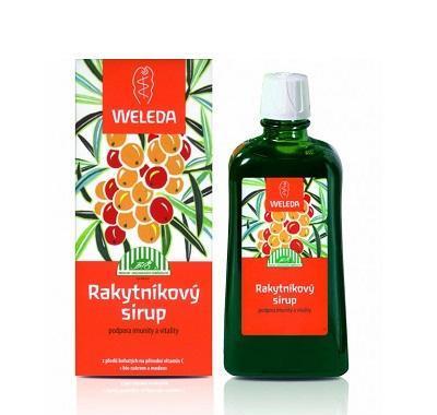 WELEDA BIO Rakytníkový sirup 200 ml, WELEDA, BIO, Rakytníkový, sirup, 200, ml