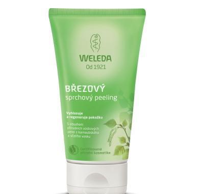 WELEDA Březový sprchový peeling 150 ml, WELEDA, Březový, sprchový, peeling, 150, ml