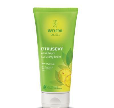 WELEDA Citrusový osvěžující sprchový krém 200 ml, WELEDA, Citrusový, osvěžující, sprchový, krém, 200, ml