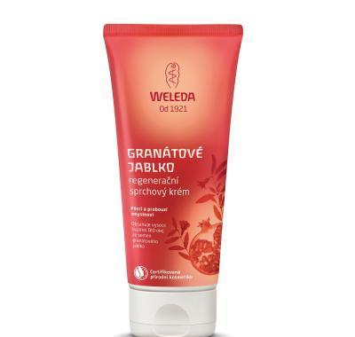 WELEDA Granátové jablko regenerační sprchový krém 200 ml, WELEDA, Granátové, jablko, regenerační, sprchový, krém, 200, ml