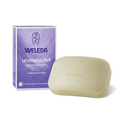 WELEDA Levandulové rostlinné mýdlo 100 g, WELEDA, Levandulové, rostlinné, mýdlo, 100, g