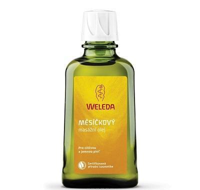 WELEDA Měsíčkový masážní olej 100 ml, WELEDA, Měsíčkový, masážní, olej, 100, ml