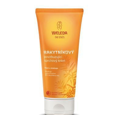 WELEDA Rakytníkový povzbuzující sprchový krém 200 ml, WELEDA, Rakytníkový, povzbuzující, sprchový, krém, 200, ml