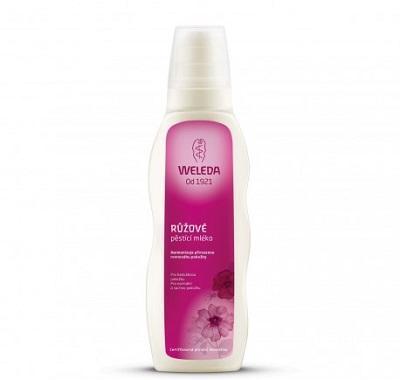 WELEDA Růžové pěsticí tělové mléko 200 ml, WELEDA, Růžové, pěsticí, tělové, mléko, 200, ml