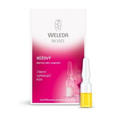 WELEDA Růžový pleťový olej - 7denní vyhlazující kúra 7x0,8 ml : Výprodej, WELEDA, Růžový, pleťový, olej, 7denní, vyhlazující, kúra, 7x0,8, ml, :, Výprodej