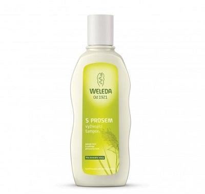 WELEDA Vyživující šampón s prosem 190 ml, WELEDA, Vyživující, šampón, prosem, 190, ml