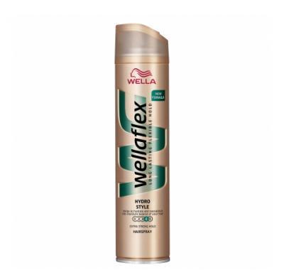 WELLAFLEX  hydro style lak na vlasy extra silný 250ml