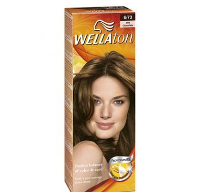 Wellaton barva na vlasy 673 mléčná čokoláda sérum
