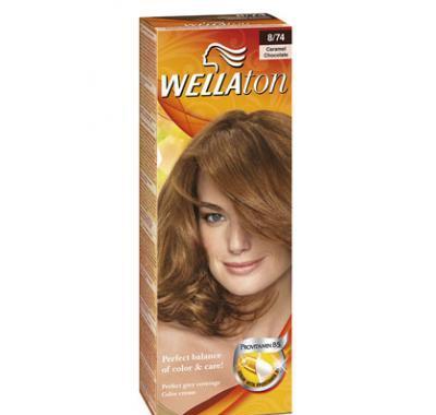 Wellaton barva na vlasy 874 karamel čokoláda sérum