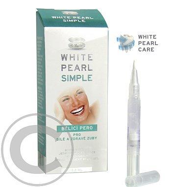 White Pearl bělící pero na zuby 2.2ml, White, Pearl, bělící, pero, zuby, 2.2ml