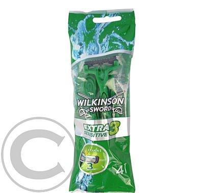 WILKINSON extra 3 sensitive (4ks), WILKINSON, extra, 3, sensitive, 4ks,