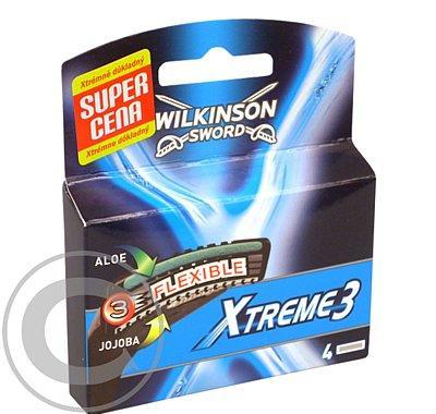 WILKINSON Extreme 3 náhradní hlavice 4ks cena, WILKINSON, Extreme, 3, náhradní, hlavice, 4ks, cena