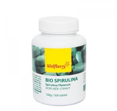 WOLBERRY Spirulina BIO 500 tablet, WOLBERRY, Spirulina, BIO, 500, tablet