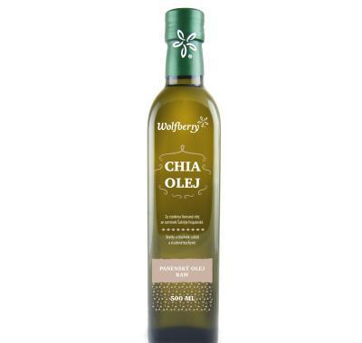 WOLFBERRY Chia olej 500 ml, WOLFBERRY, Chia, olej, 500, ml