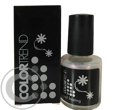 Zářivý lak na nehty (Frosting) Color Trend 8 ml (Silver)