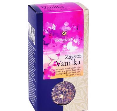 Zázvor - vanilka bio, ovocný čaj syp. 70g, Zázvor, vanilka, bio, ovocný, čaj, syp., 70g