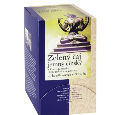 Zelený čaj - jemný čínský bio porc. dárkový 20g, Zelený, čaj, jemný, čínský, bio, porc., dárkový, 20g