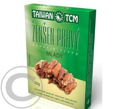 Ženšen Taiwan TCM mladý - ženšen pravý 50 g, Ženšen, Taiwan, TCM, mladý, ženšen, pravý, 50, g