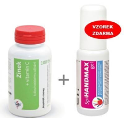 Zinek   vitamín C 100 tablet   dárek Fagron, Zinek, , vitamín, C, 100, tablet, , dárek, Fagron