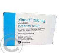 ZINNAT 250 MG  10X250MG Potahované tablety, ZINNAT, 250, MG, 10X250MG, Potahované, tablety