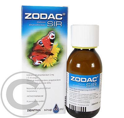 ZODAC SIR  1X100ML Sirup, ZODAC, SIR, 1X100ML, Sirup