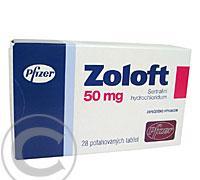 ZOLOFT 50 MG  28X50MG Potahované tablety, ZOLOFT, 50, MG, 28X50MG, Potahované, tablety