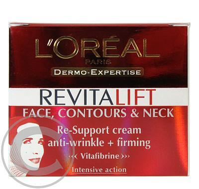 Zpevňující protivráskový krém na obličej a krk Revitalift (Face Contours & Neck) 50 ml