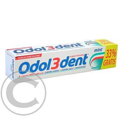 Zubní pasta Odol3 mint 75 ml   25 ml, Zubní, pasta, Odol3, mint, 75, ml, , 25, ml