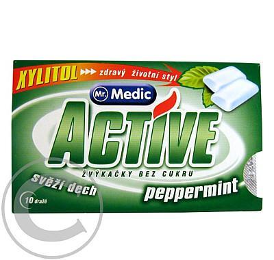 Žvýkačky Active Peppermint 10 ks